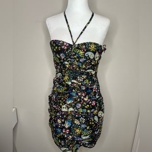 Zara NWT Halter Mini Dress